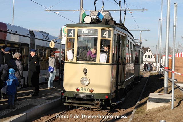 Der neue Straßenhaltepunkt "Am Wegfeld"
