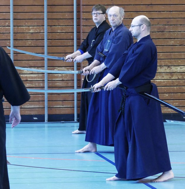 Iaido - Oshogatsu-Lehrgang 2017 in Bamberg.
