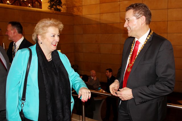 CSU-Landtagsabgeordnete Petra Guttenberger und Markus Braun | Foto: Tom Schreiner