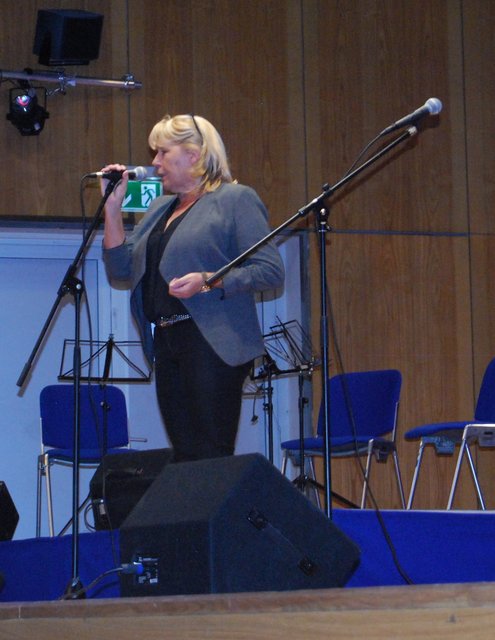 Helga Kehrbach von der Galerie Gaswerk GmbH