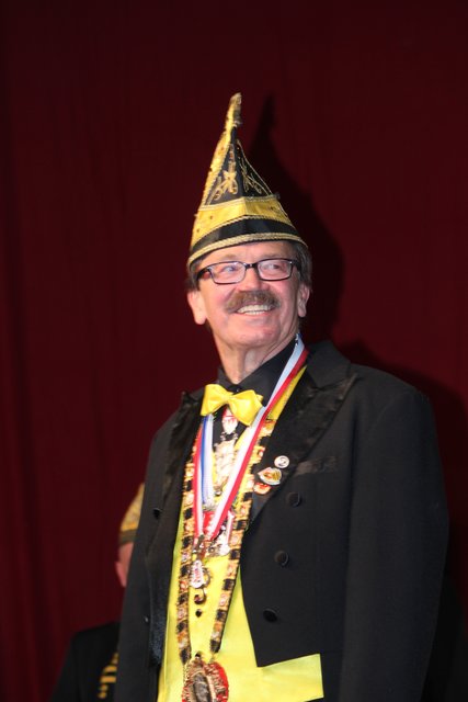 Der Präsident der Dresdensia Reiner Noack freut sich über den Goldenen Till von Franken. | Foto: KG Dresdensia e.V. Nürnberg