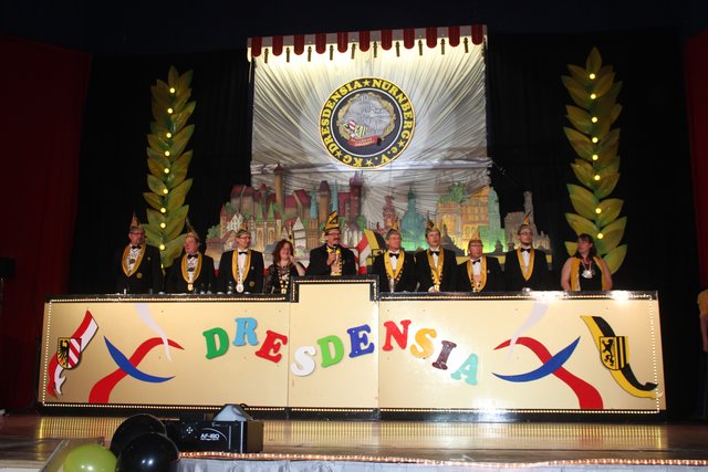 Elferrat der Dresdensia. | Foto: KG Dresdensia e.V. Nürnberg