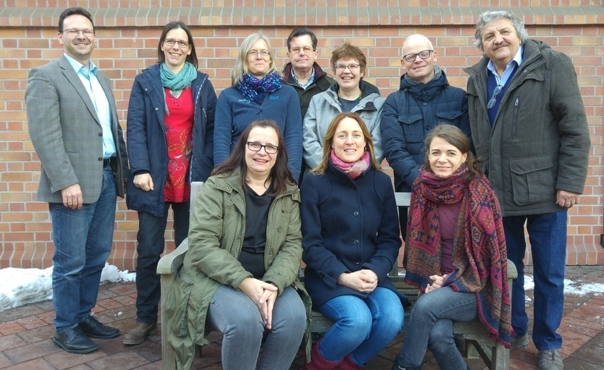 Der neu gewählte Kirchenvorstand der Evangelisch Lutherischen Gebärdensprachlichen Kirchen-Gemeinde.