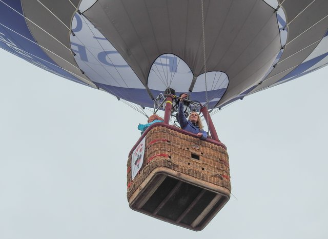Der Airport Ballon ist der ,,Fuchs" des Wettbewerbs. | Foto: Nicole Fuchsbauer