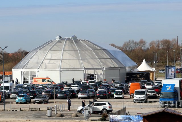 Der Eventpalast am Albrecht-Dürer-Airport in Nürnberg als idealer Veranstaltungsort für die jobmesse nürnberg. | Foto: © Barlag