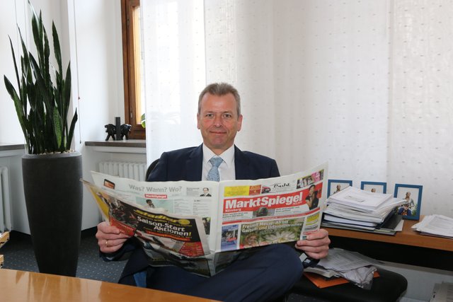 Dr. Ulrich Maly, Oberbürgermeister der Stadt Nürnberg: Ich lese MarktSpiegel, weil der MarktSpiegel eine notwendige Ergänzung zu den Tageszeitungen ist, die ich sonst lese. | Foto: oh