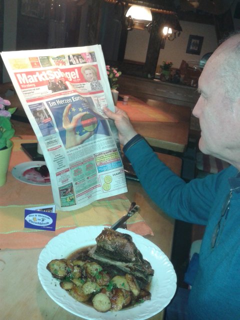 Ich lese MarktSpiegel, weil ich dann weiß, wo das Schäufele am besten schmeckt.

Bruce Roberts, Fürth | Foto: oh/privat