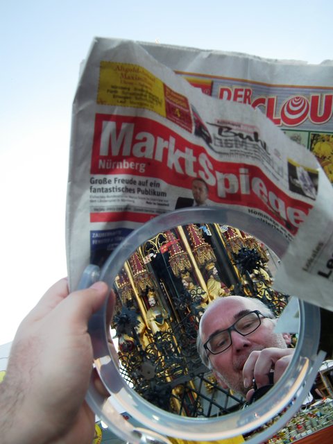 Ich lese MarktSpiegel, ich bisher nicht wusste es gibt auch einen Hauptmarktspiegel.
Heinrich Schubert, Nürnberg | Foto: oh/privat