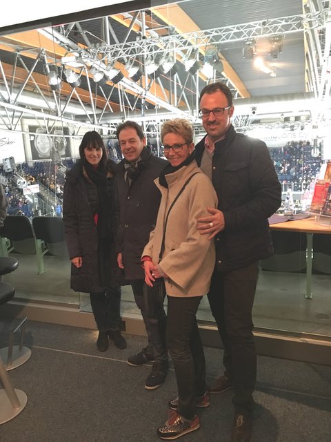 Einhelliges Fazit von Tanja Sterian, René Lehrieder und Jörg Träger mit Ehefrau Martina (Foto v.l.): Ein tolles sportliches Erlebnis mit dem richtigen Ergebnis.