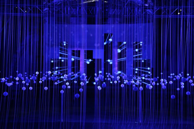 Magisch, einzigartig: Blau ist das Thema der Nacht - mit 300 einzelnen Events. Foto: © Udo Dreier