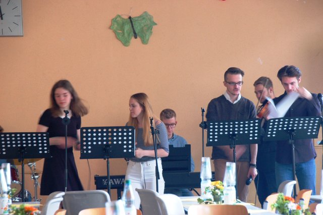 Die Band sorgte für die musikalische Unterhaltung der Gäste