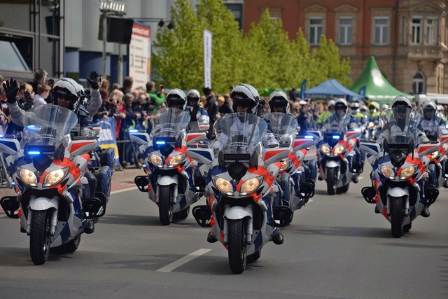 17. Motorradsternfahrt nach Kulmbach. | Foto: stmi.bayern.de/Polizeipräsidium Oberfranken
