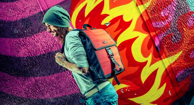 Nicht nur für die Mädels ein Trend: Stapazierfähige Rucksäcke der Feuerwear. | Foto: Feuerwear Manufaktur