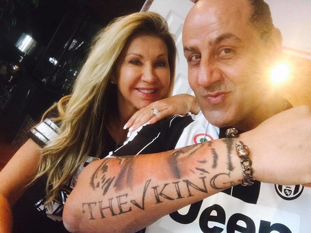 Der König der Köche: Carmen Geiss und ,,The King" Franco Bruno. | Foto: Privat