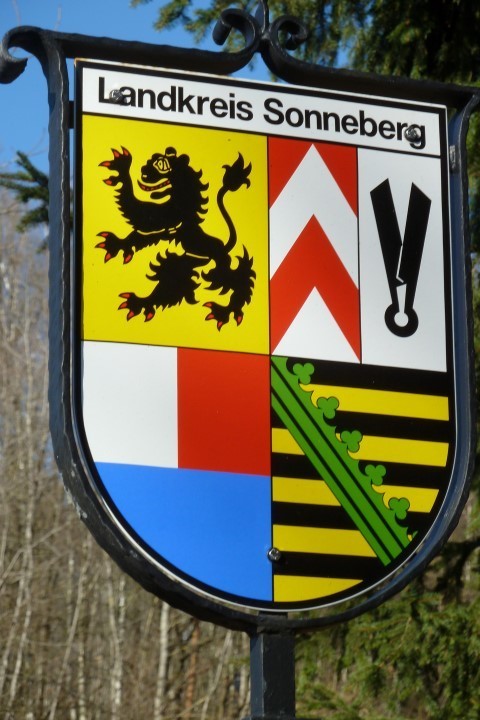 Der Landkreis Sonneberg soll nach Willen der Partei für Franken nach Oberfranken wechseln