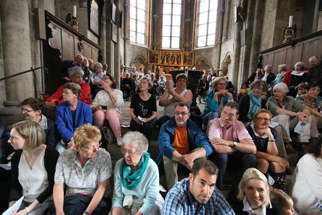 Die Sebalduskirche war mit 1700 Pilgern bis auf den letzten Platz besetzt. | Foto: Udo Dreier