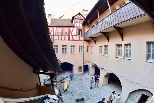 Ein weiterer Blick auf die Baustelle Pfarrhof. Foto: © Peter Maskow