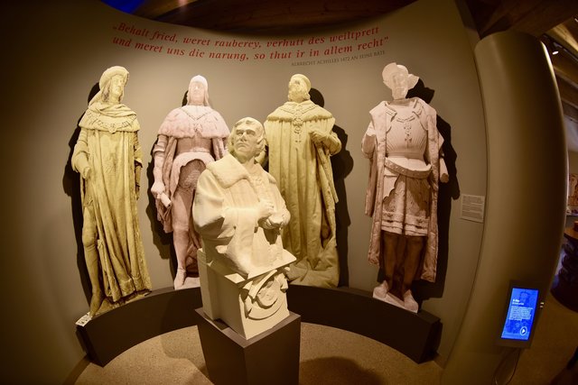 Blick ins neue Erlebnismuseum Cadolzburg. Foto: © Peter Maskow