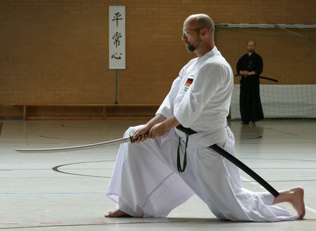 Peter Röder, Präsident des Deutschen Iaido Bundes