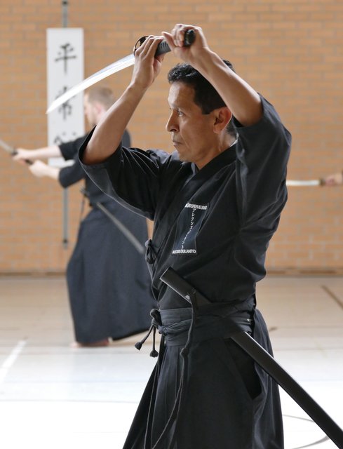 Bayerischer Iaido Bund - Landeslehrgang. Alexis Dulanto von ZANCHIN Kampfkunst