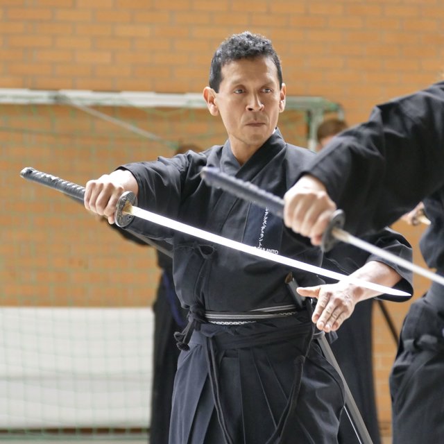 Bayerischer Iaido Bund - Landeslehrgang. Alexis Dulanto von ZANCHIN Kampfkunst
