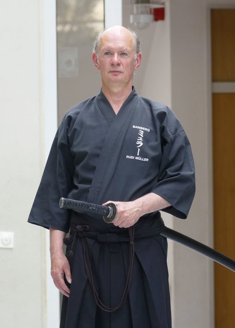 Rudi Müller, Präsident des Bayerischen Iaido Bundes