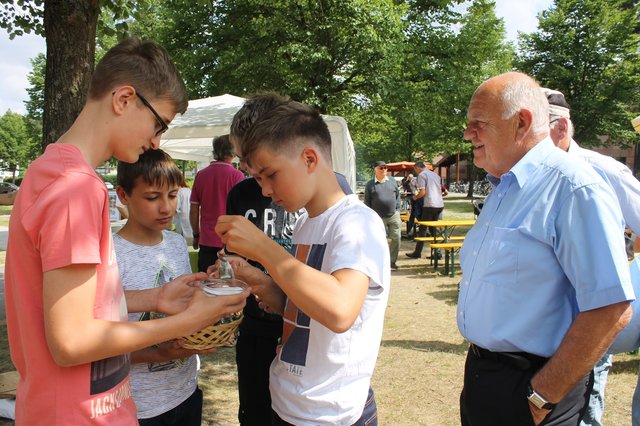 Das Motto "Ihr seid das Salz der Erde" wurde auch fühl- und schmeckbar umgesetzt. | Foto: © Victor Schlampp