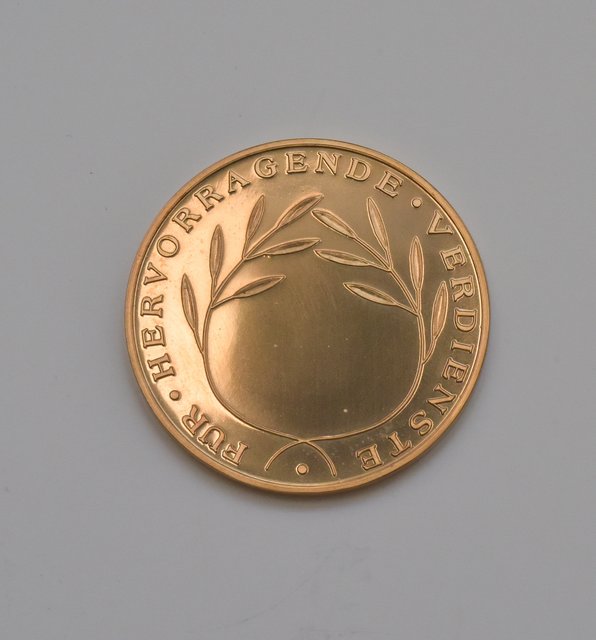 Bürgermedaille der Stadt Nürnberg. | Foto: Christine Dierenbach/Stadt Nürnberg