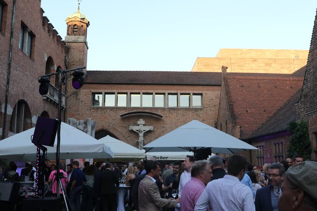 Nürnberger Lokalrundfunktage: Traditionelle Medienparty im Germanischen Nationalmuseum. | Foto: Udo Dreier