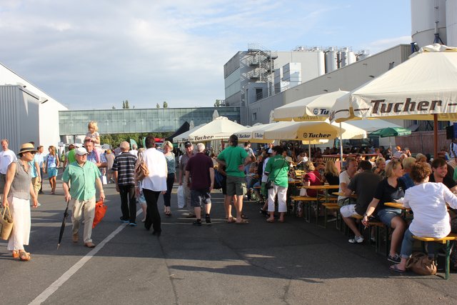 Mehr als 30.000 Besucher kamen vor zwei Jahren auf das Gelände der Tucher Brauerei zwischen Nürnberg und Fürth. Foto: Ebersberger