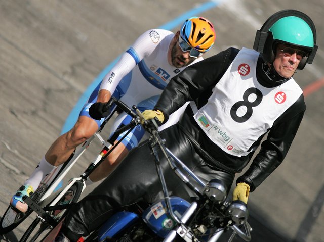 Erneut eine Klasse für sich: Stefan Schäfer und Peter  Bäuerlein. | Foto: Manfred Marr