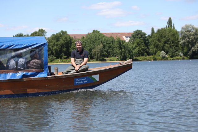 Nur wenige Minuten Fahrt sind es vom Ufer am Norikus zu den Inseln am Nordufer. Foto: © Sven Grundmann