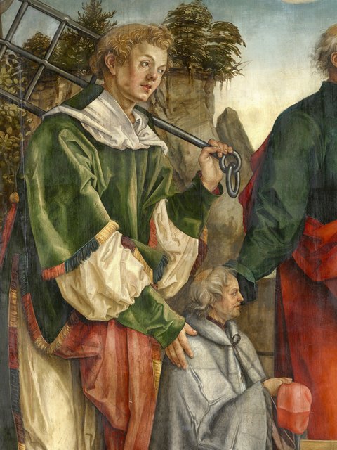 Tucher Epitaph in St. Sebald - Hans Süß von Kulmbach 1513 .