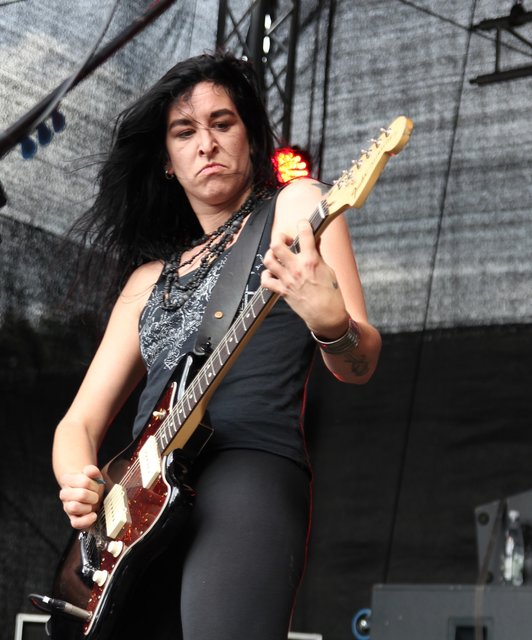 Tiefschwarzen Gothic-Doom-Rock lieferten Dool ab. | Foto: sir