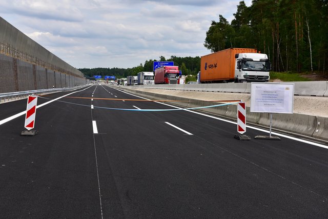 Bis zu 100.000 Fahrzeuge sind an Spitzentagen auf der A6 zwischen den Kreuzen Süd und Ost unterwegs. 2025 werden es sogar 123.000 Fahrzeuge sein. Foto: © Peter Maskow