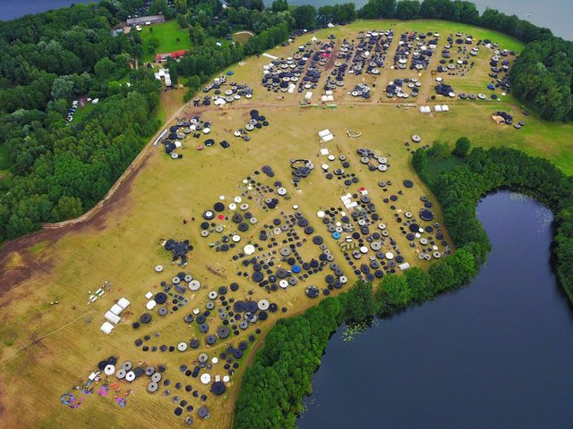 Lagerplatz Luftbild