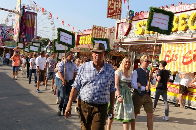 Eröffnung Herbstvolksfest 2017. | Foto: Udo Dreier