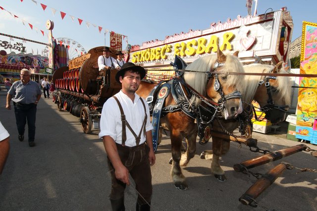 Eröffnung Herbstvolksfest 2017. | Foto: Udo Dreier