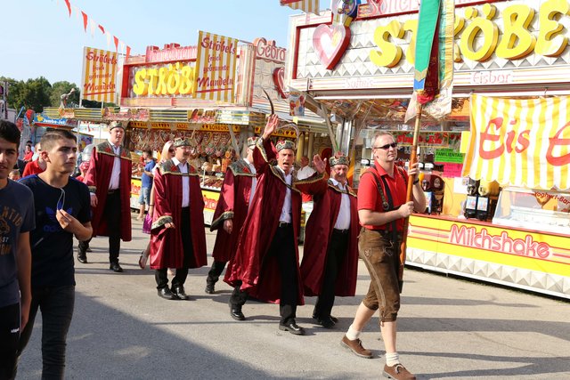 Eröffnung Herbstvolksfest 2017. | Foto: Udo Dreier