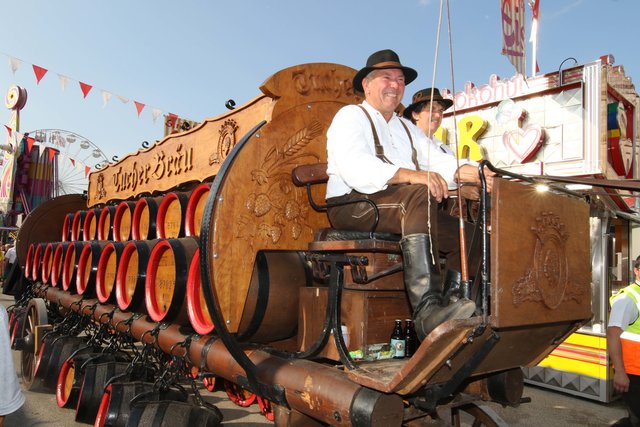Eröffnung Herbstvolksfest 2017. | Foto: Udo Dreier