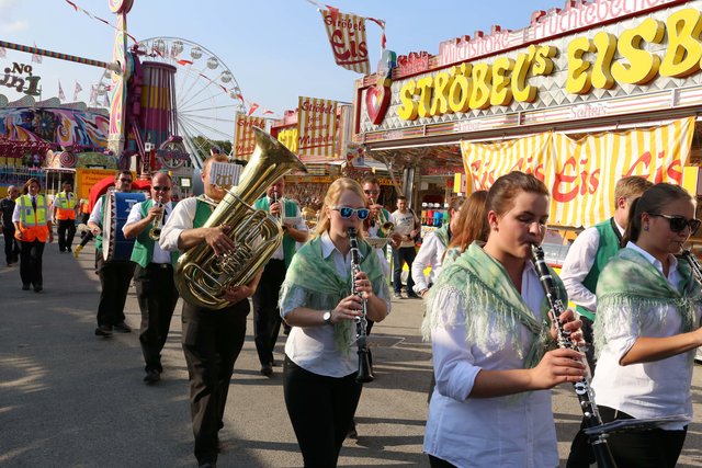 Eröffnung Herbstvolksfest 2017. | Foto: Udo Dreier