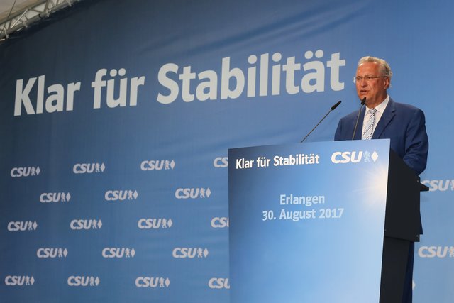Bundestagswahlkampf 2017 / Kanzlerin Dr. Angela Merkel in Erlangen. | Foto: Kurt Fuchs