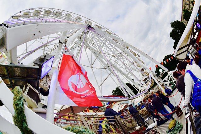 Das ,,Hanse Rad" ist heuer erstmals auf dem Nürnberger Volksfest. Foto: © Peter Maskow