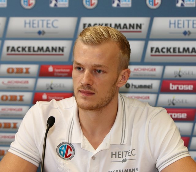 (Foto: HJKrieg, hl-studios, Erlangen): Wir wollen unseren Fans den ersten Heimsieg der Saison schenken, so Andi Schröder