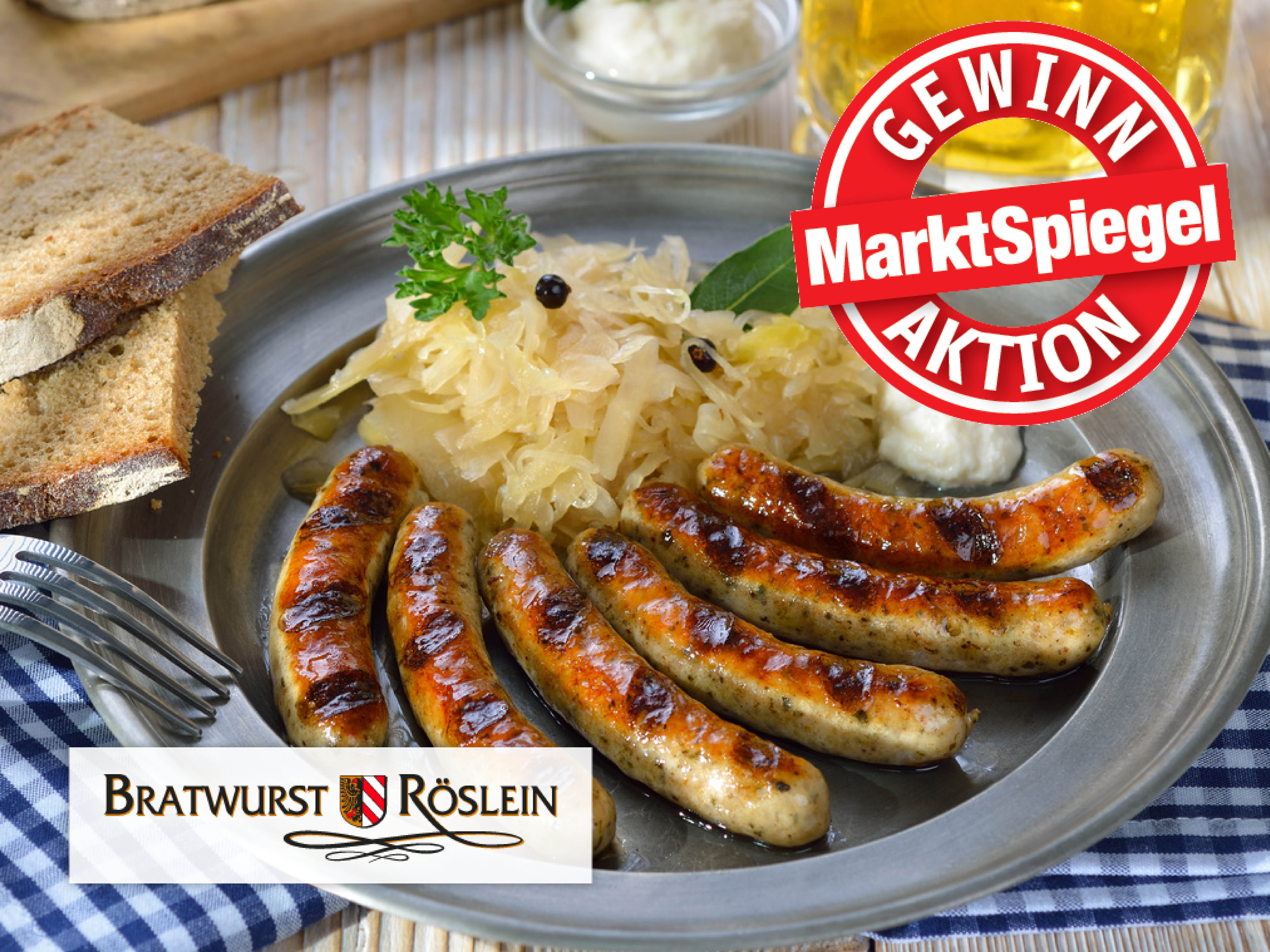 Gutscheine für Bratwurst Röslein gewinnen