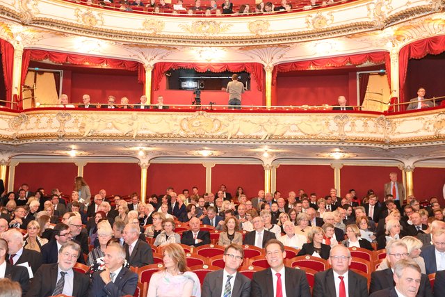 Verleihung Ludwig-Erhard-Preis 2017 in Fürth. | Foto: Udo Dreier
