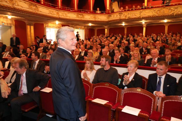 Verleihung Ludwig-Erhard-Preis in Fürth. | Foto: Udo Dreier