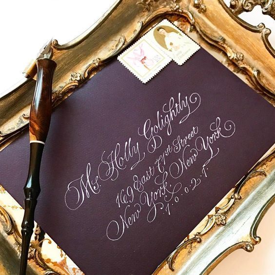 Copperplate schreiben