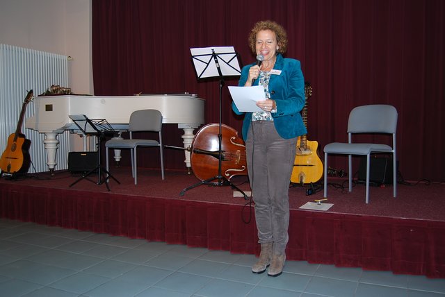 Susanne Radloff bei der Begrüßung