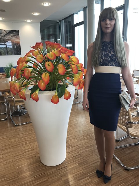 Beatrice rechnet sich gute Chancen bei Miss Franken Classic aus. Sie ist 1,73 Meter groß und trägt Größe 36. | Foto: Privat